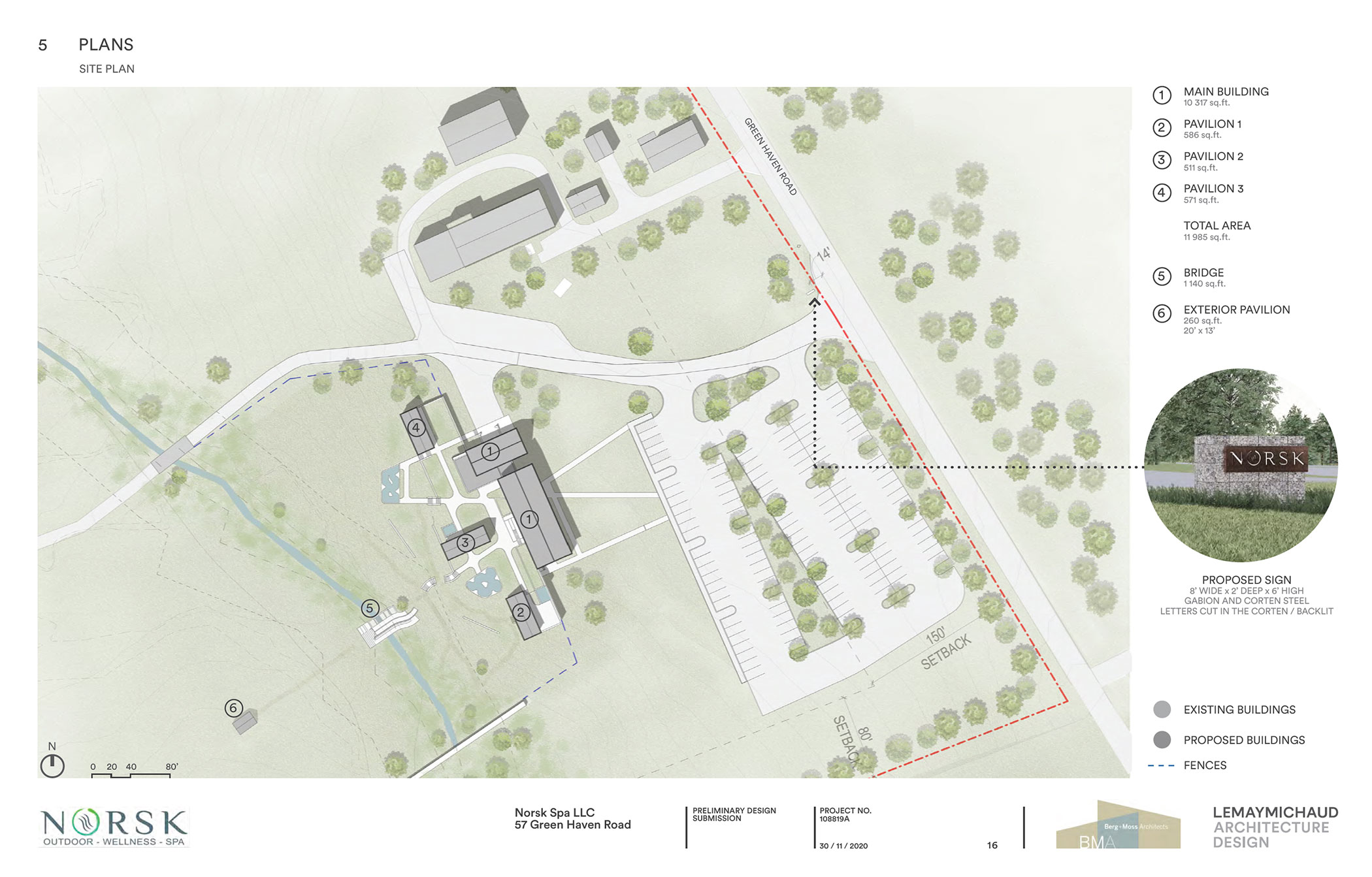 NORSK Site Plan